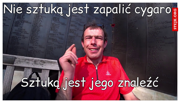 Nie sztuką jest zapalić cygaro