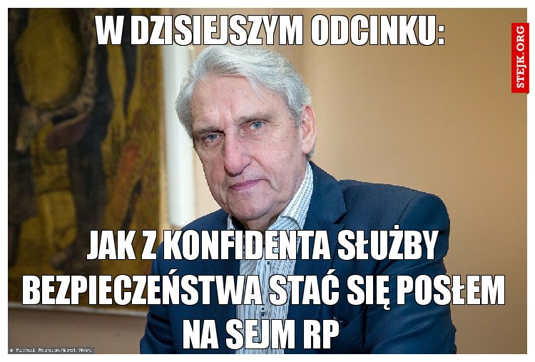 W dzisiejszym odcinku: