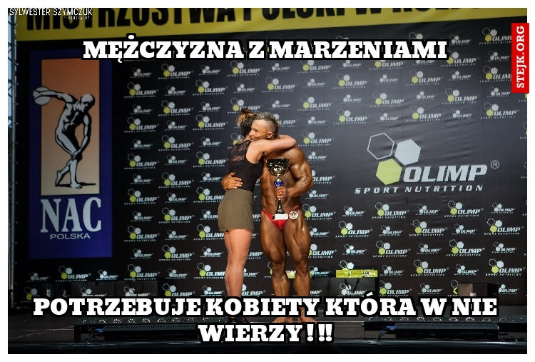 Mężczyzna z marzeniami 