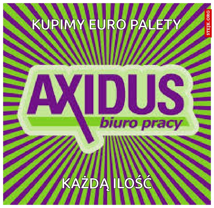 Kupimy euro palety