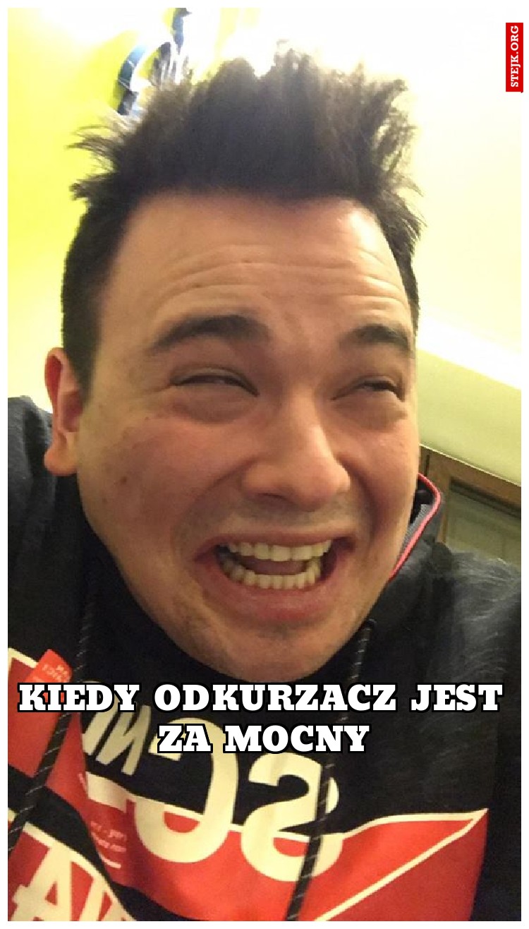 Kiedy odkurzacz jest za mocny