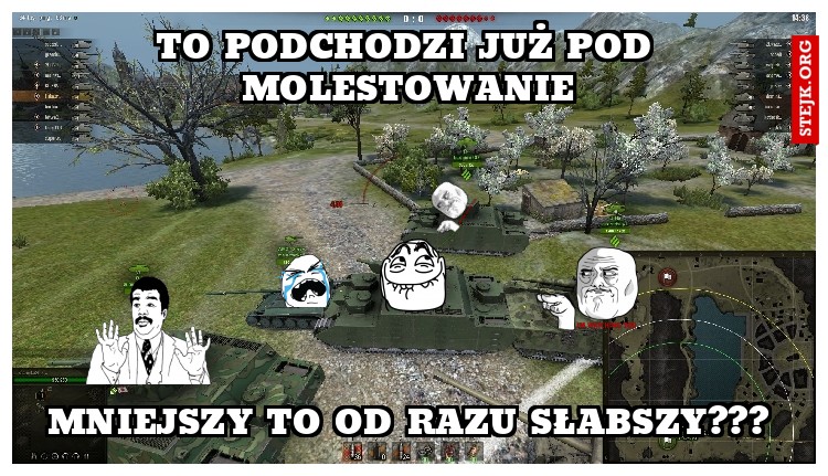 to podchodzi już pod molestowanie