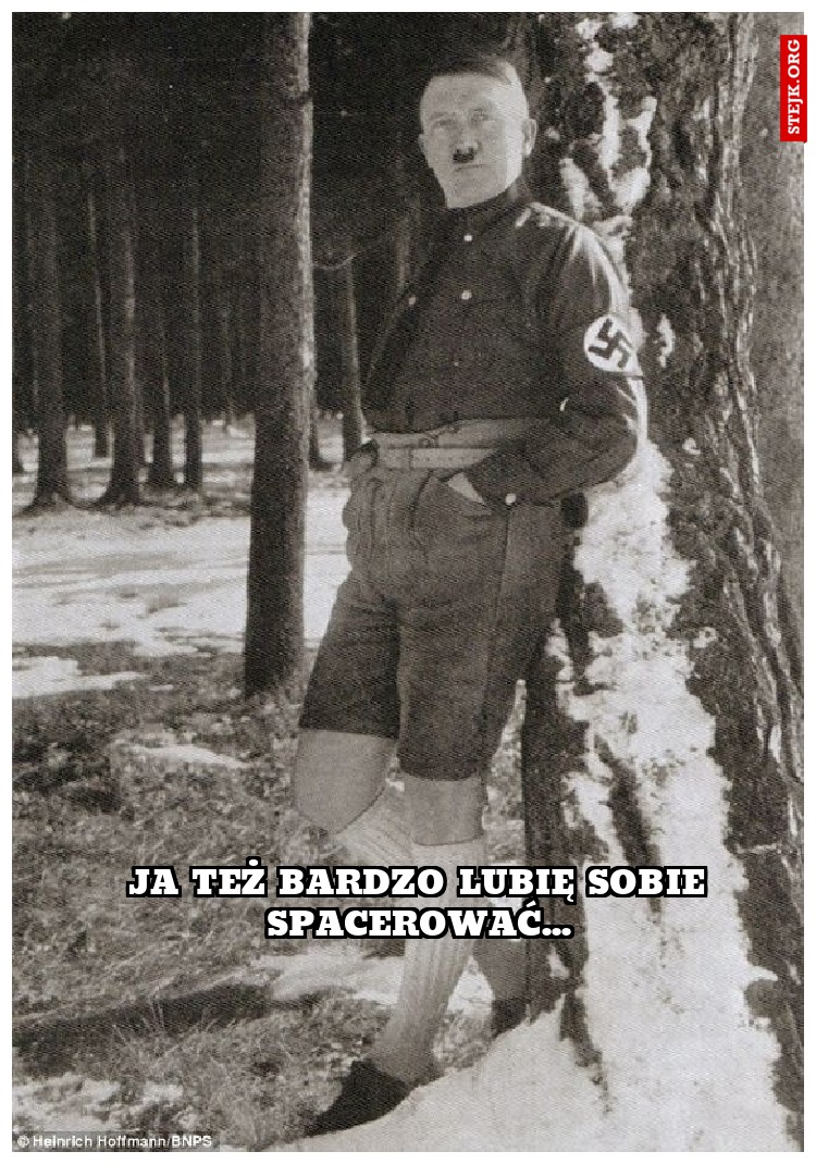 ja też bardzo lubię sobie spacerować...