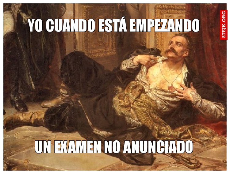 yo cuando está empezando