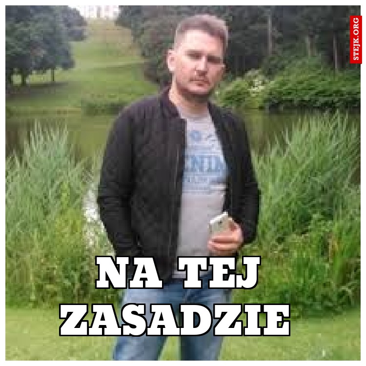 NA TEJ ZASADZIE 