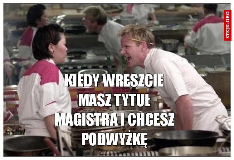 Kiedy wreszcie masz tytuł magistra i chcesz podwyżkę