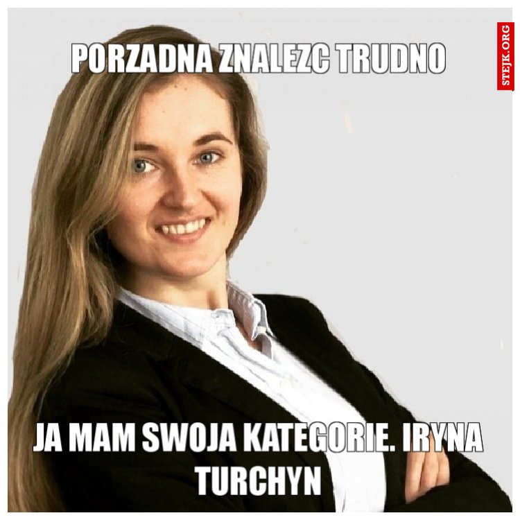 porzadna znalezc trudno