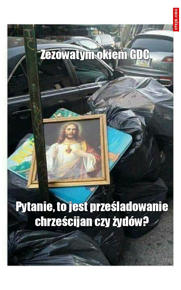 Pytanie, to jest prześladowanie chrześcijan czy żydów?