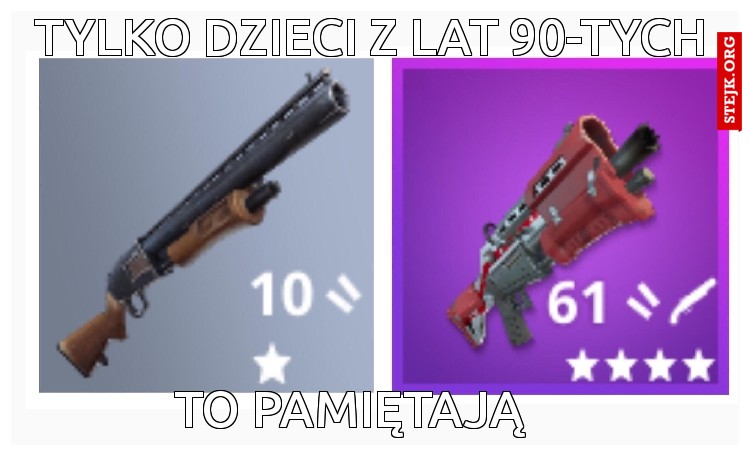 TYLKO DZIECI Z LAT 90-tych