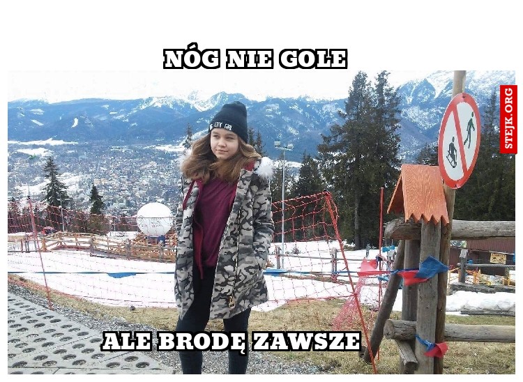 Nóg nie gole 