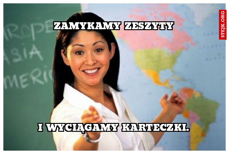 ZAmykamy zeszyty