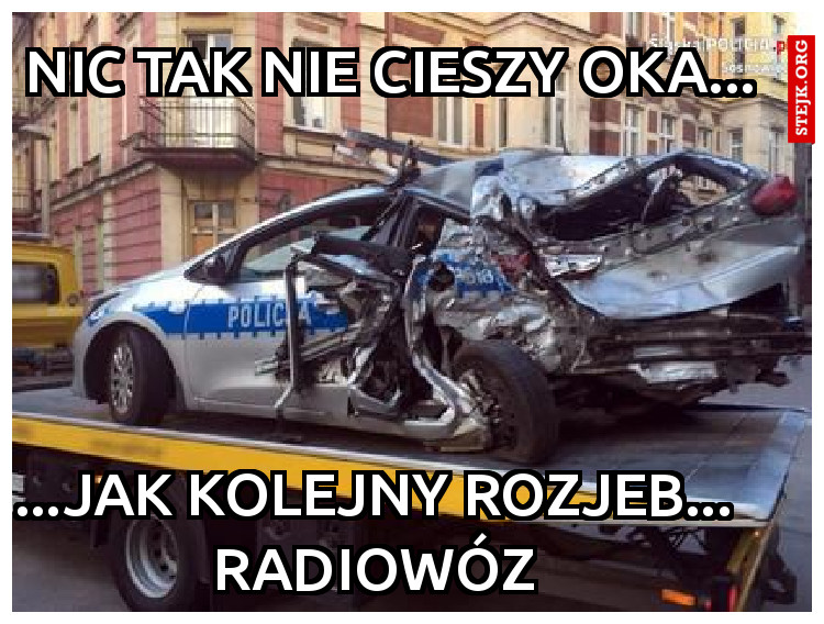 Nic tak nie cieszy oka...