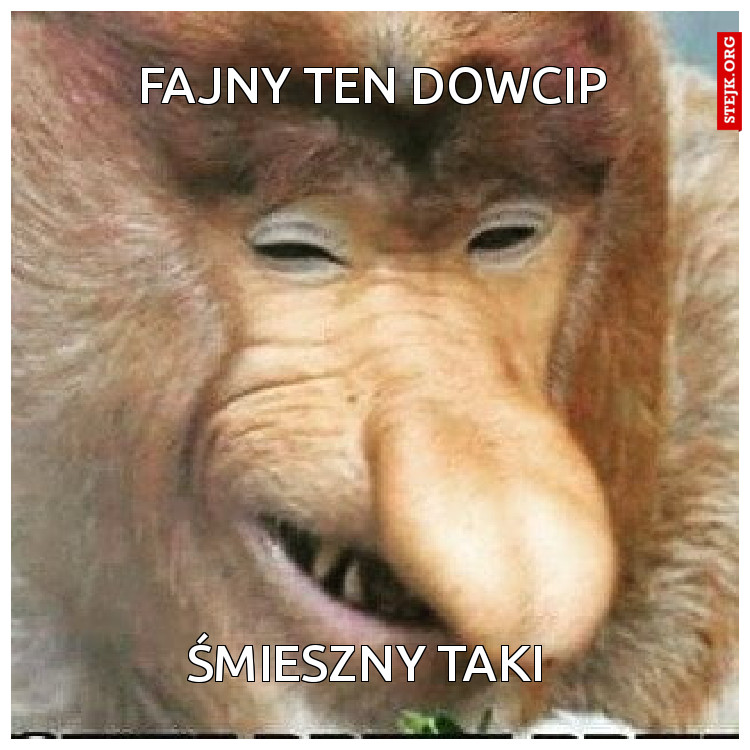 Fajny ten dowcip