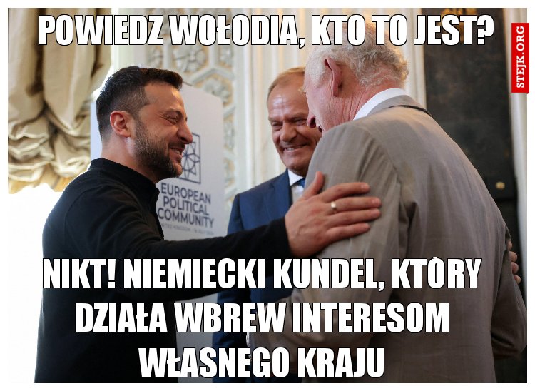 Powiedz wołodia, kto to jest?