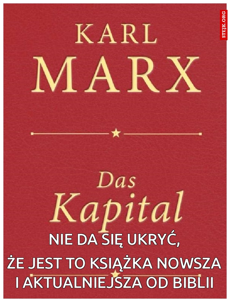 nie da się ukryć,