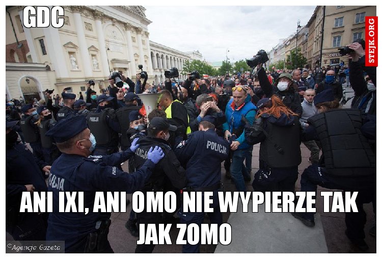 Ani IXI, ani OMO nie wypierze tak jak ZOMO  