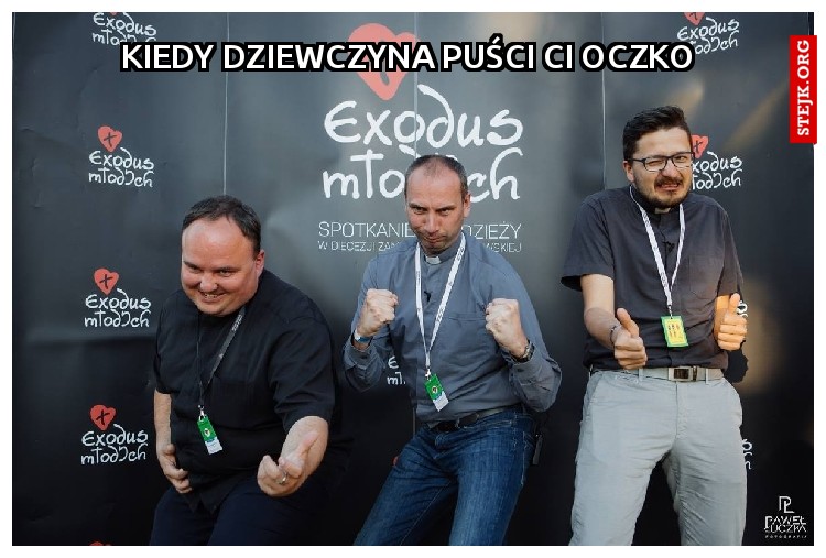 Kiedy dziewczyna puści ci oczko