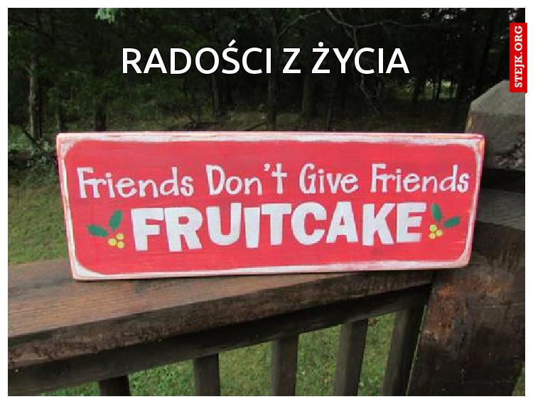radości z życia