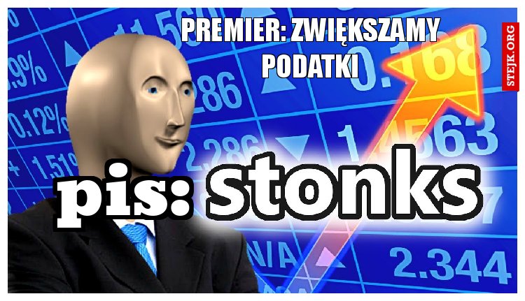 Zwiększamy podatki