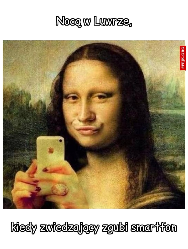 Nocą w Luwrze,