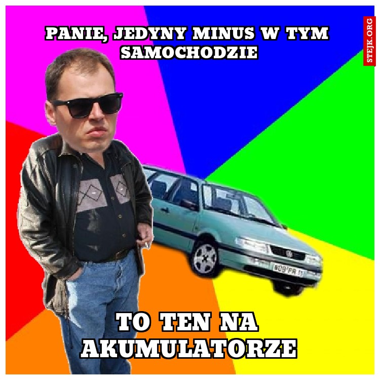 PANIE, JEDYNY MINUS W TYM SAMOCHODZIE