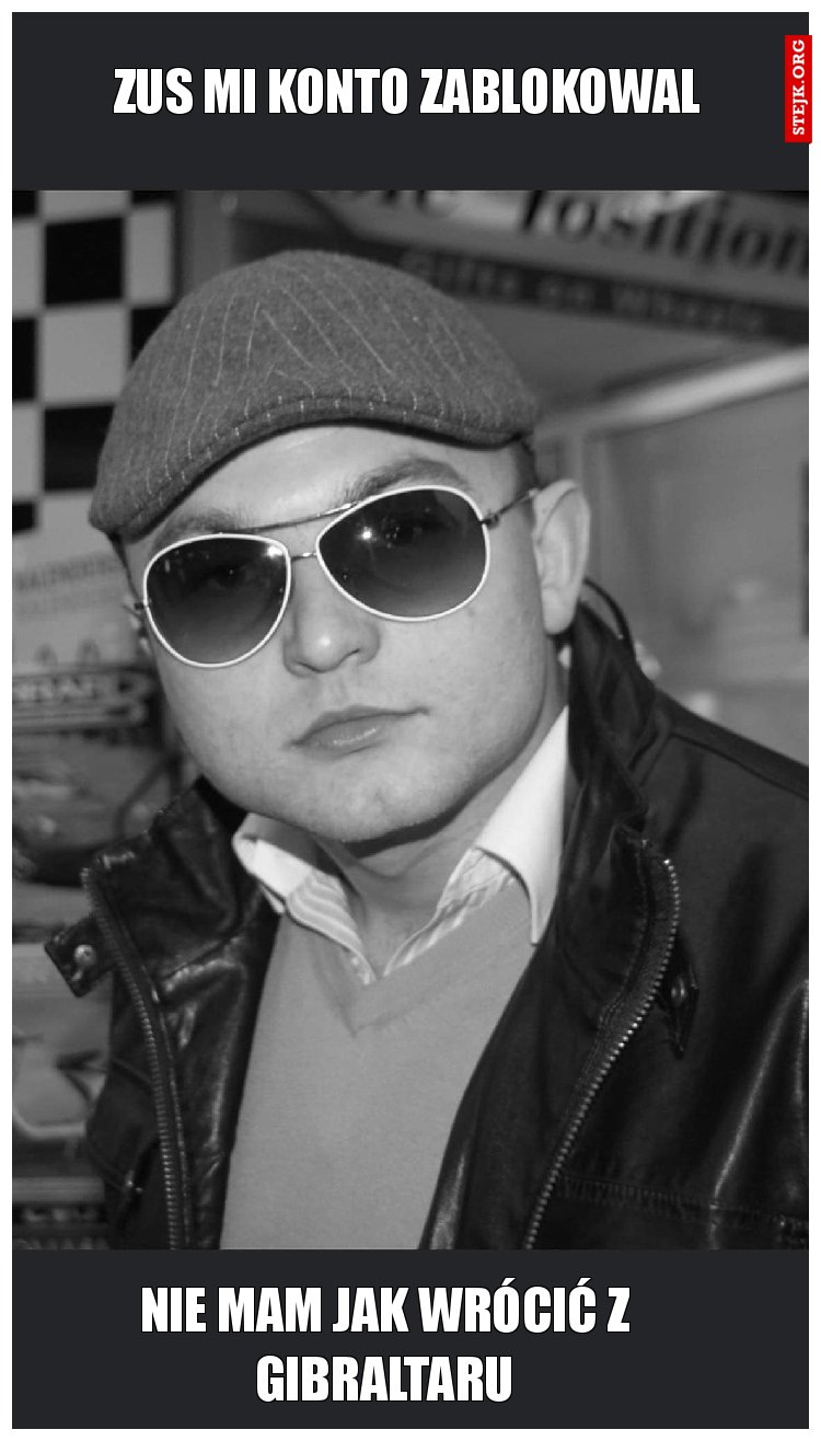 ZUS MI KONTO ZABLOKOWAL