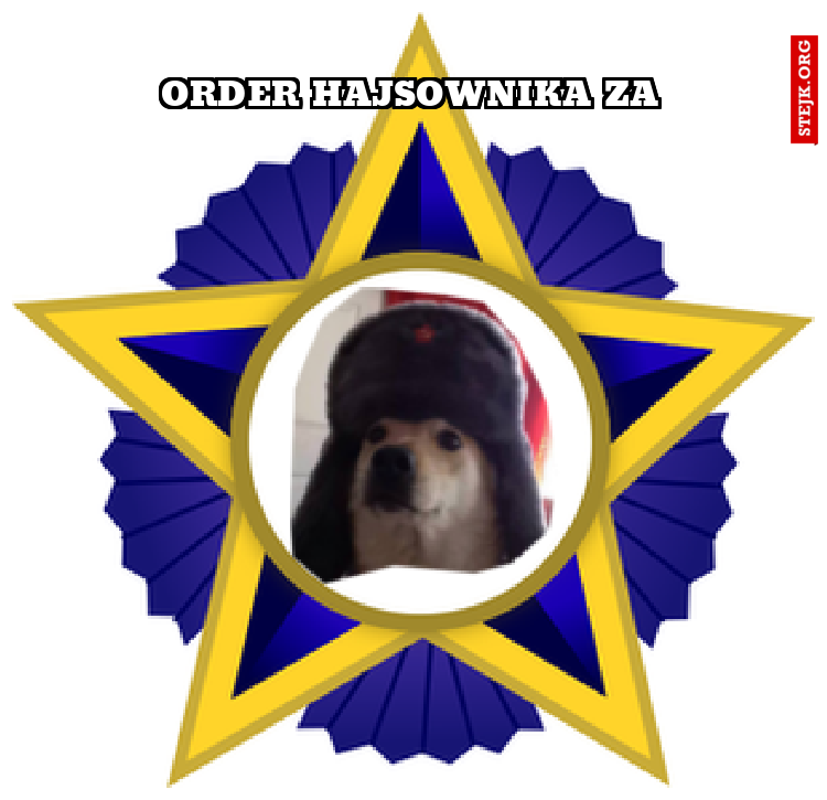 order hajsownika ZA
