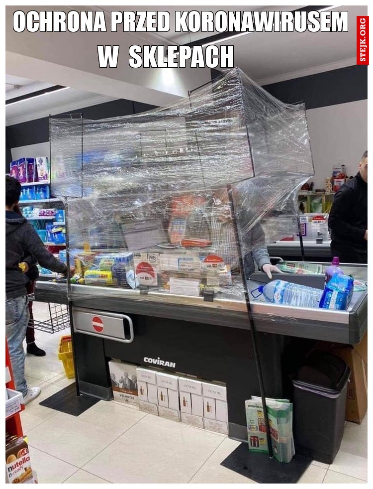 ochrona przed koronawirusem