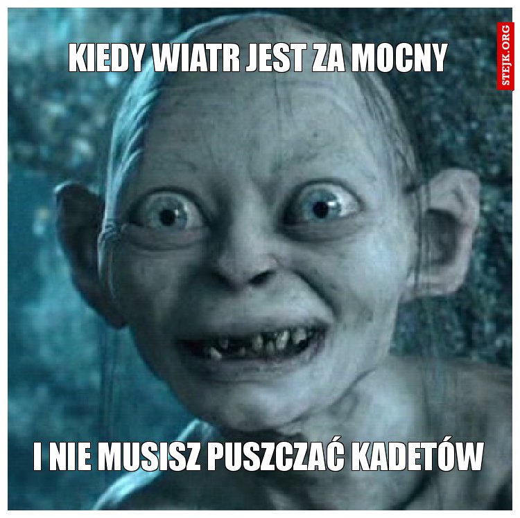 Kiedy wiatr jest za mocny