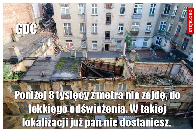 Poniżej 8 tysięcy z metra nie zejdę, do lekkiego odświeżenia. W takiej lokalizacji już pan nie dostaniesz. 
