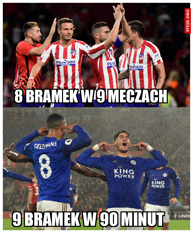 8 bramek w 9 meczach