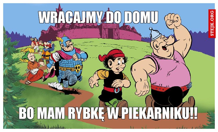 Wracajmy do domu
