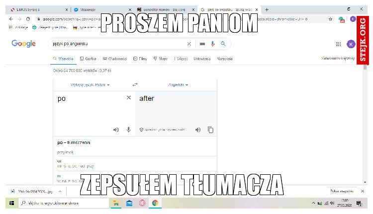 Proszem paniom