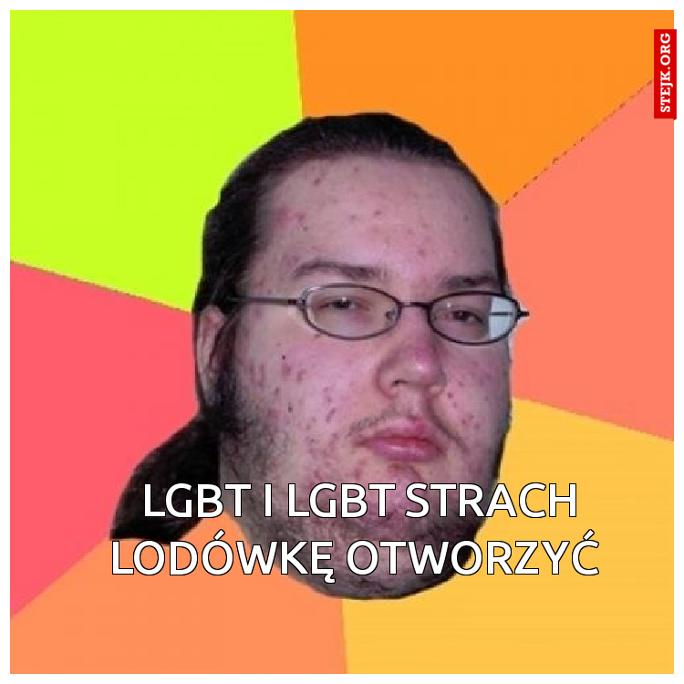 LGBT I LGBT strach lodówkę otworzyć 