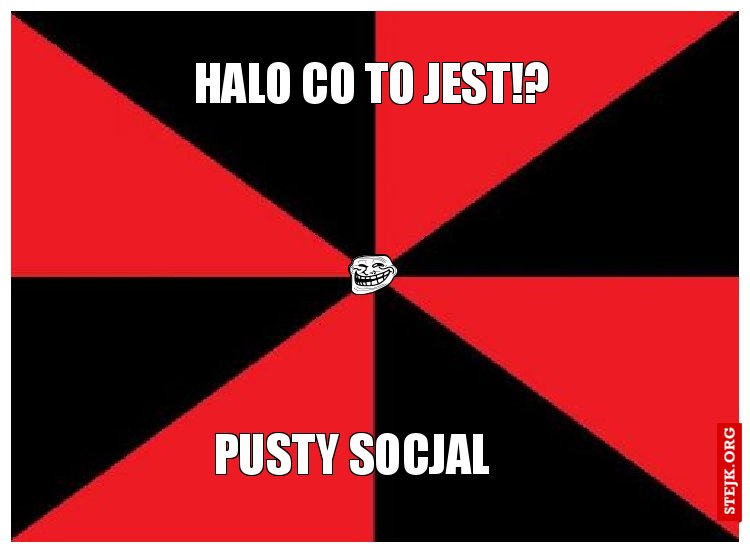 pusty socjal