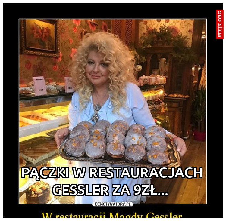 Pączki w restauracjach Gessler za 9zł... 