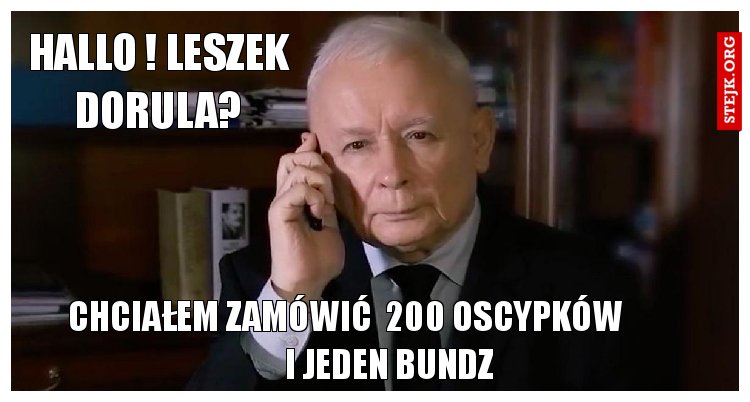 hallo ! Leszek dorula?