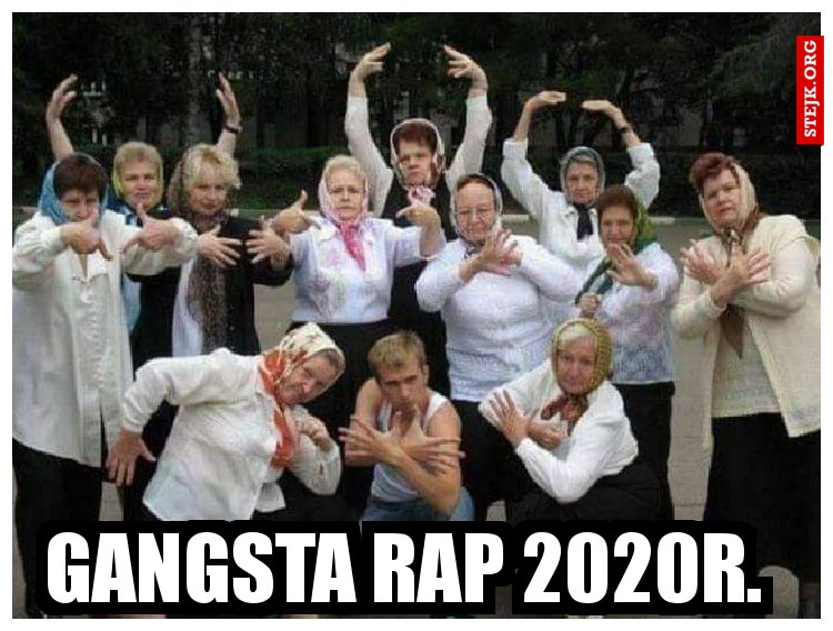 Gangsta rap 2020r.