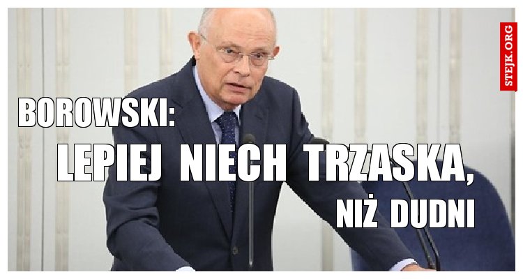 BOROWSKI: 