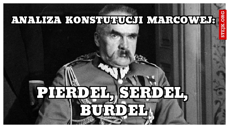 ANALIZA KONSTUTUCJI MARCOWEJ: