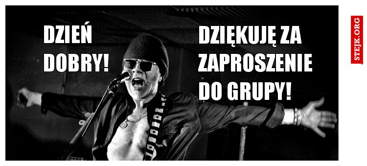 Dzień dobry!