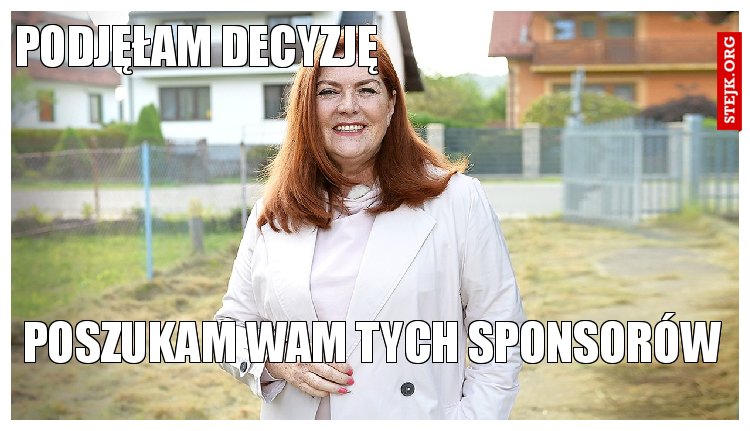 podjęłam decyzję