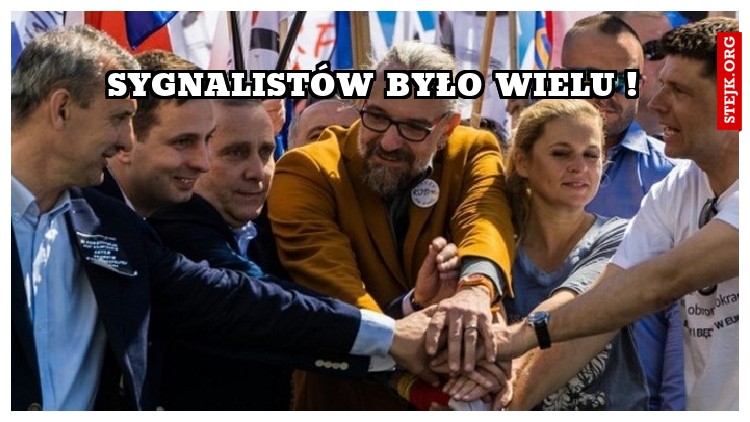 sygnalistów było wielu !