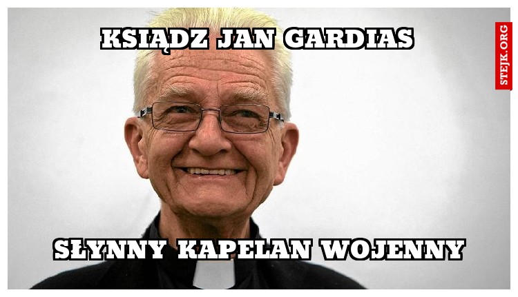 Ksiądz jan Gardias