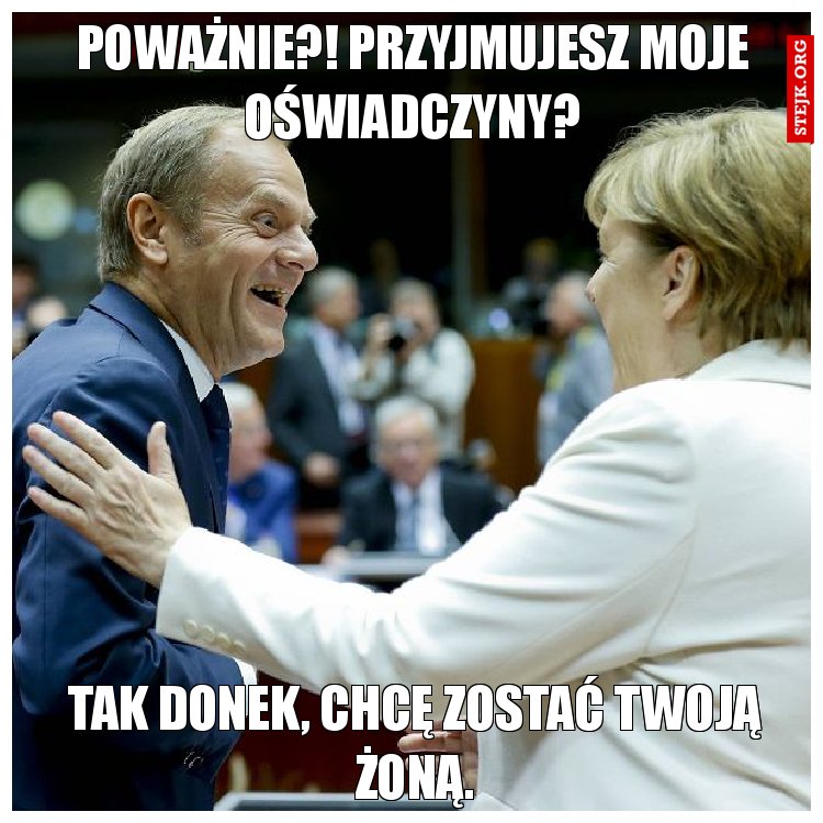 Poważnie?! Przyjmujesz moje oświadczyny?