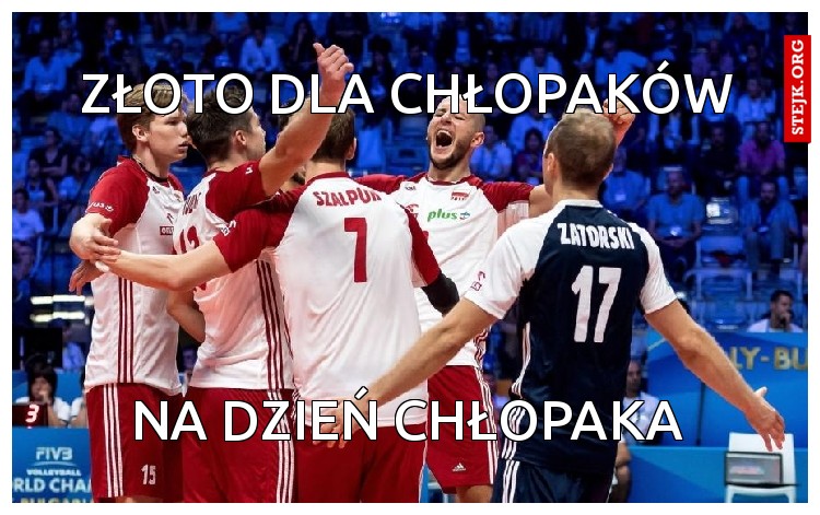 Złoto dla chłopaków