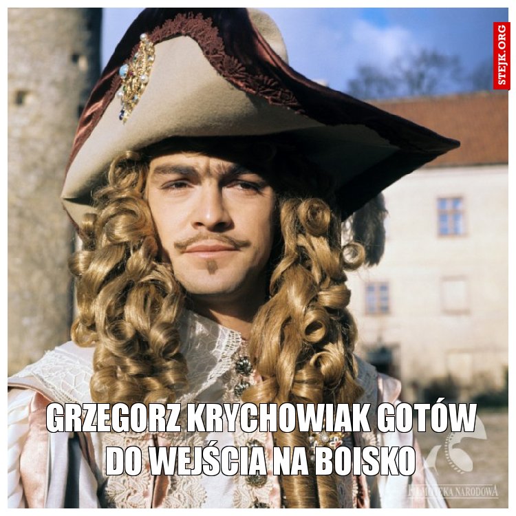Grzegorz Krychowiak gotów do wejścia na boisko