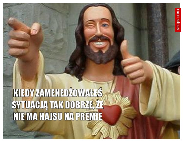 Kiedy zamenedżowałeś sytuacją tak dobrze, że nie ma hajsu na premie