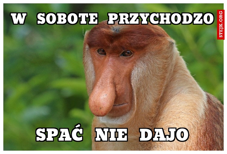 w  sobote  przychodzo