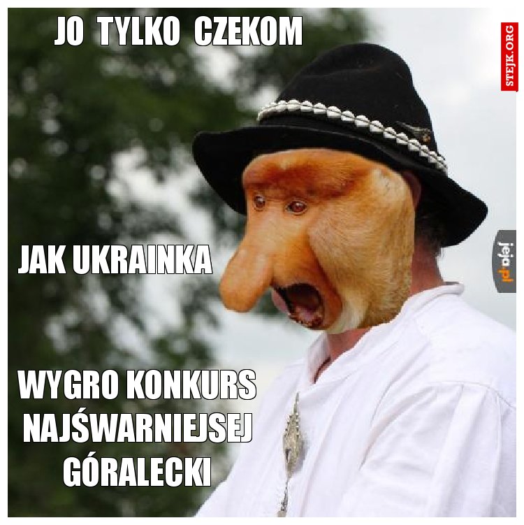 jo  tylko  czekom